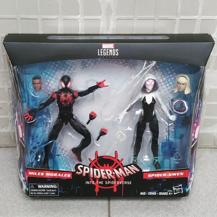 ✨Baru Marvel Legends 2-Pack Spiderman Miles Morales  Spidergwen Spider-Gwen Diskon