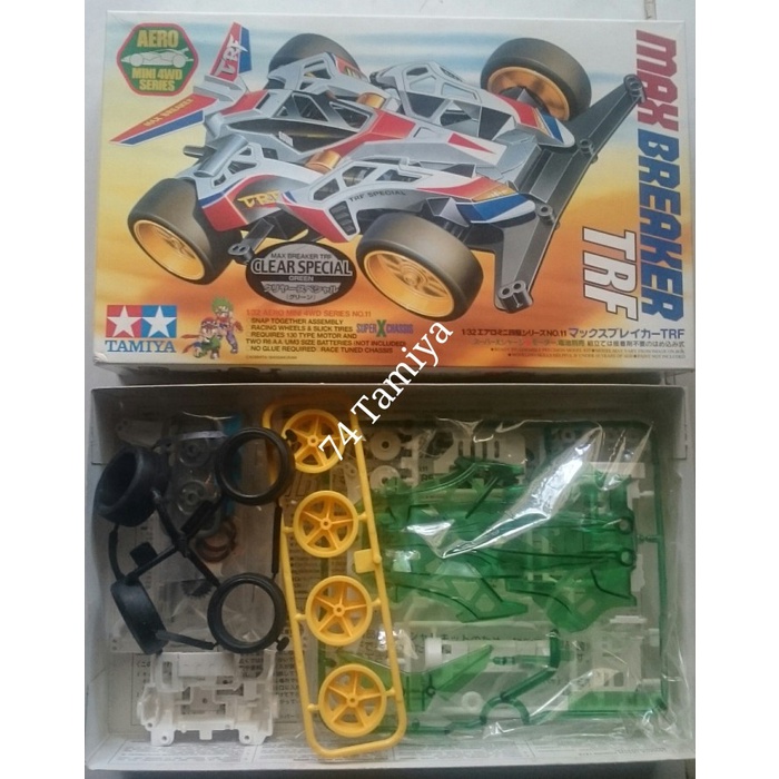 ✅Termurah Tamiya Mini 4Wd Max Breaker Trf Clear Special Green Terbatas