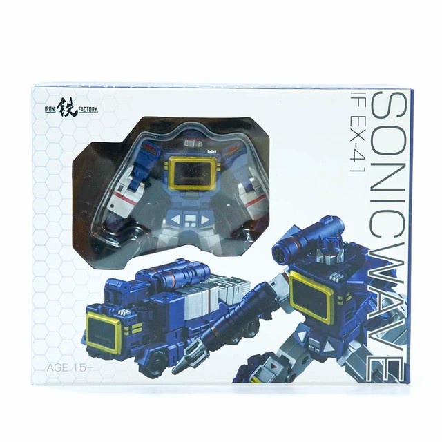 ✨Baru Transformers Legend Iron Factory If-Ex 41 Sonicwave Soundwave Berkualitas