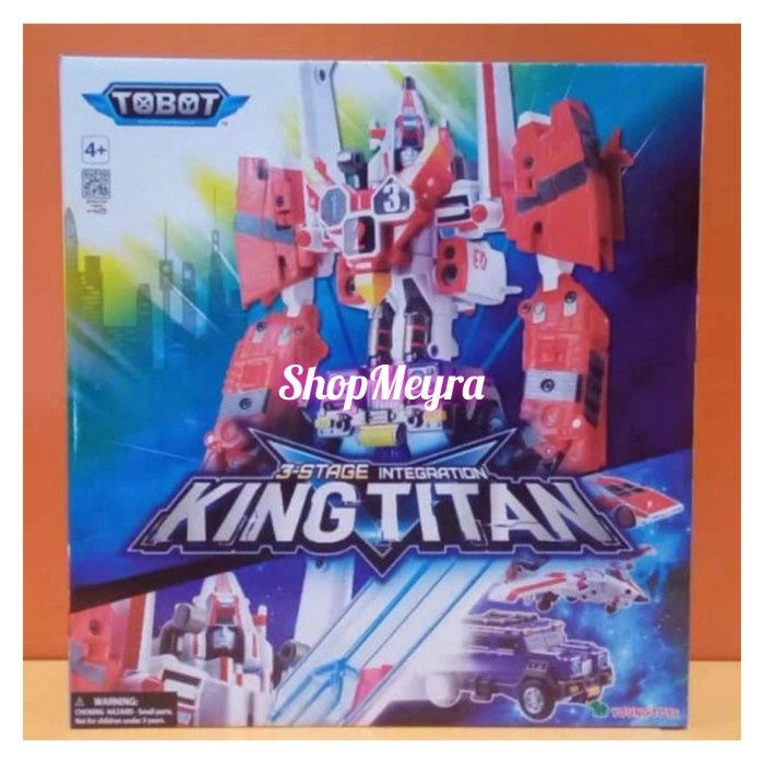✨Baru Tobot King Titan 3 Stage Integration Young Toys Original Terbaru
