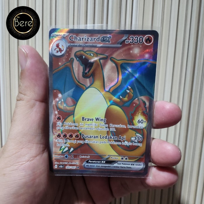 ✅Termurah Charizard Ex Tcg Pokemon Indonesia 151 Limited