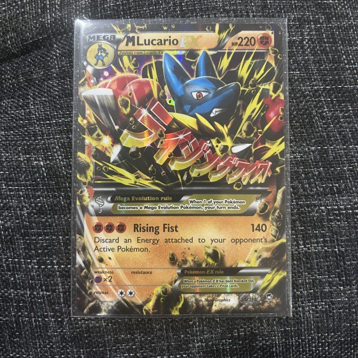 ✅Termurah M Lucario Ex Pokemon English Original Terbaru