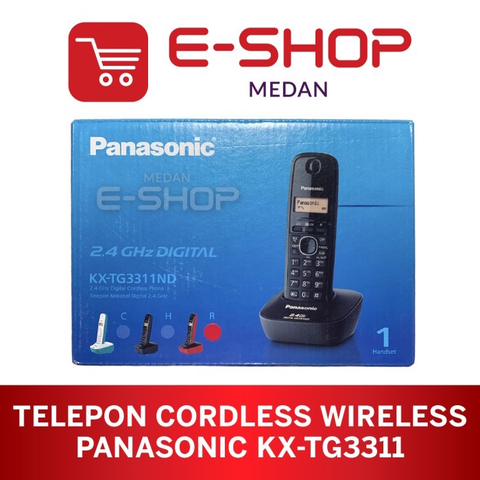 Pesawat Telepon Panasonic Wireless / Telpon Rumah / Kantor Kx-Tg3311