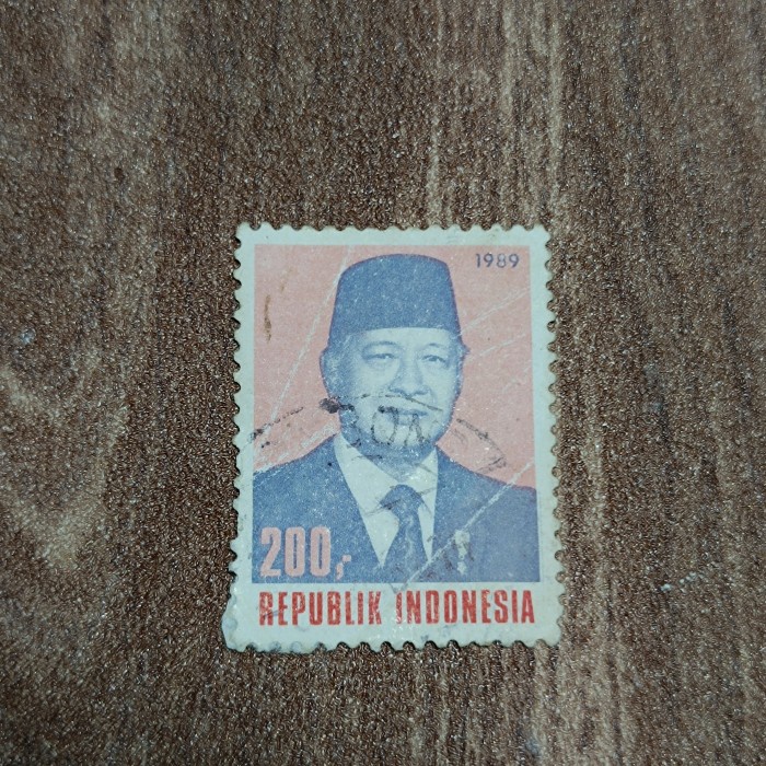 (SALE PROMO) Perangko jadul koleksi langka edisi Pak Soeharto 200 tahun 1989 kuno BIG SALE