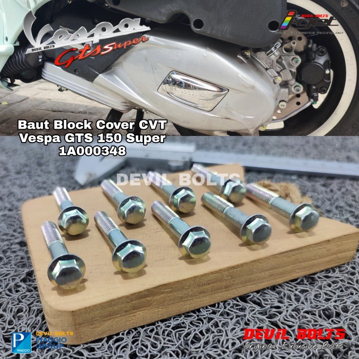 ✨New Baut Block Cvt Vespa Gts 150 Limited