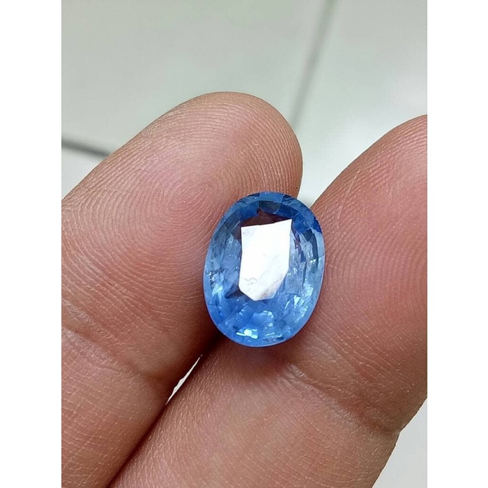 ✨Termurah Dgl Certified BigGood LusterHeated 5.94 Ct Blue Sapphire Ceylon Terbatas