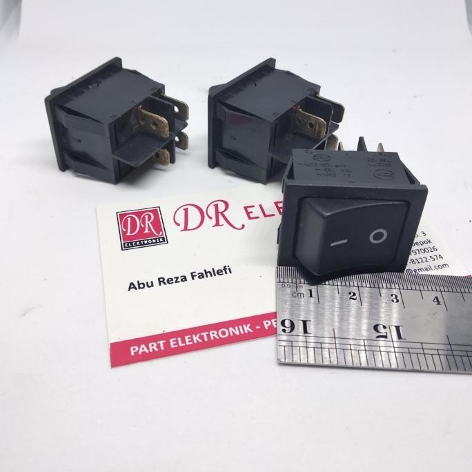 

Murah Saklar switch kotak on off besar spring per membal 4 pin kaki hitam dre3 dijamin