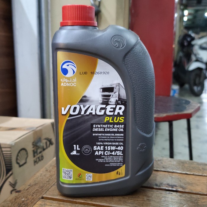 Oli Adnoc Voyager Plus 15W-40 Diesel 1 Liter Kode Ha193