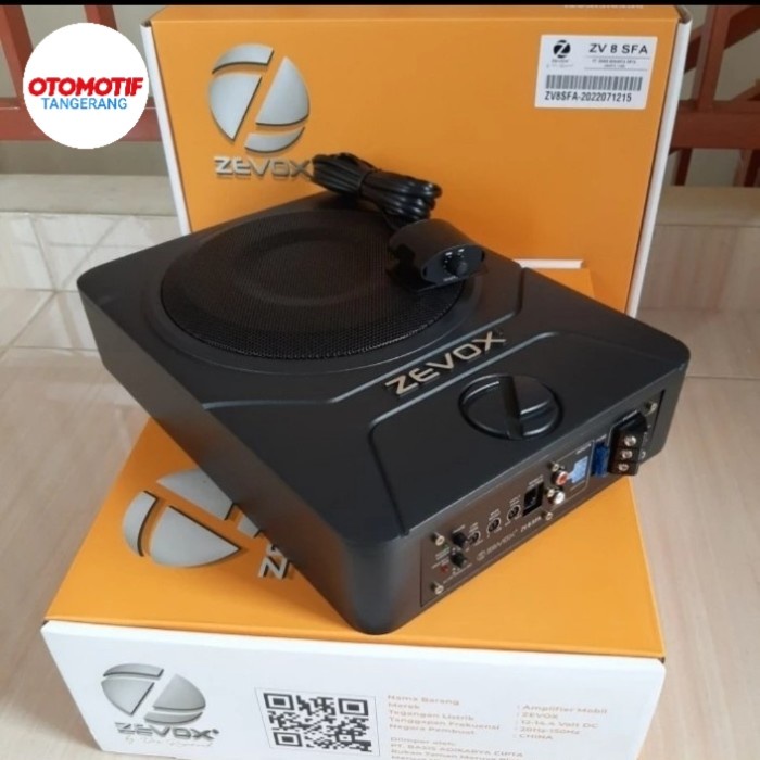 ✅New Ori Sub Kolong Subwoofer Aktif Kolong Zevox Zv 8 Sfa Terbaru