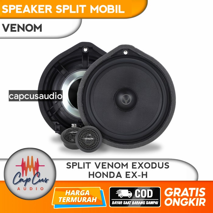 ✅New Ori Speaker Split Honda Venom Exodus Ex-H / Speaker Split Mobil Honda Ex-H Terbaru