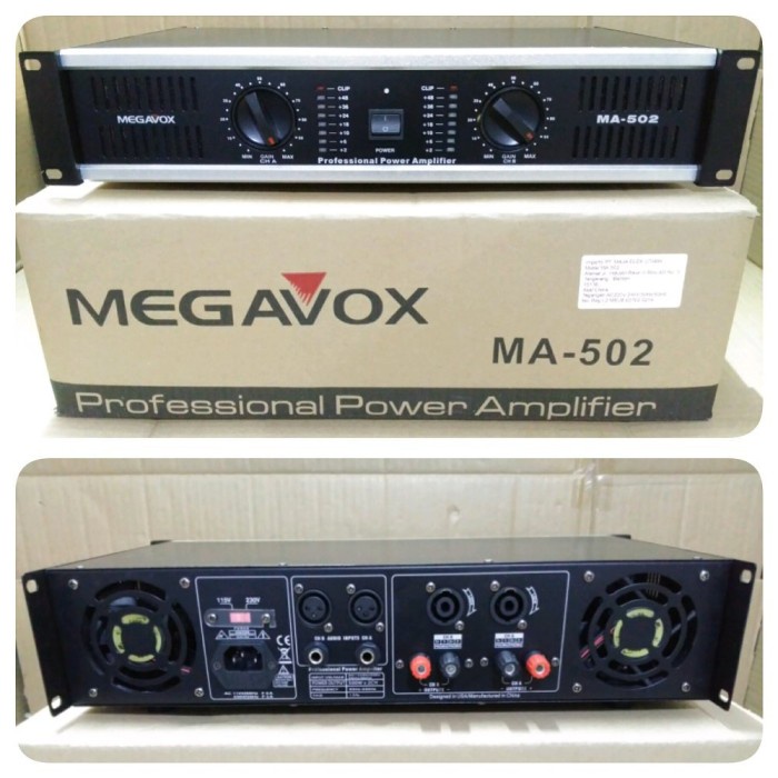 ✅Ori Power Audio Megavox Ma 502 Terbaru