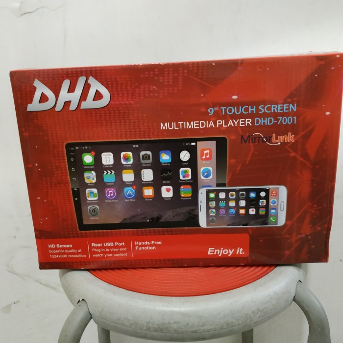 ✅Ori Head Unit Android Dhd7001 - Tv Android Dhd Mirror Link - 9 Inch Terbatas