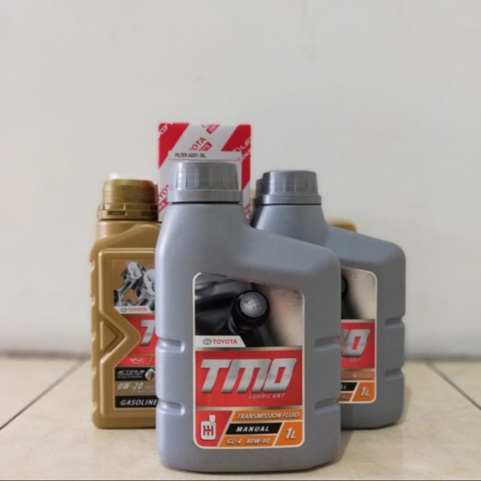 ✅New Paketan Tmo 0W20  Filter Oli  3Liter Oli Persneling 80W90 Berkualitas