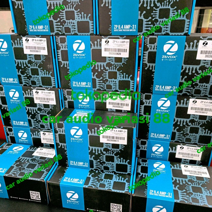 [Baru] Digital Sound Processor Zevox Zp 6.4 Amp-31 Dsp Audio Mobil 31 Band Eq Berkualitas