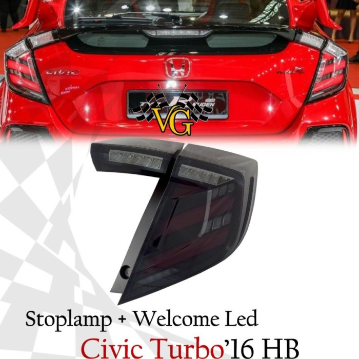 [Original] Stoplamp Honda Civic Turbo Mugen Style Berkualitas