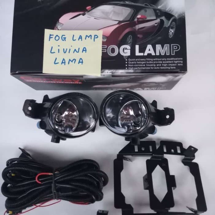 [Original] Fog Lamp Foglamp Grand Livina Thn 2007-2008-2009-2010-2011-2012 Berkualitas