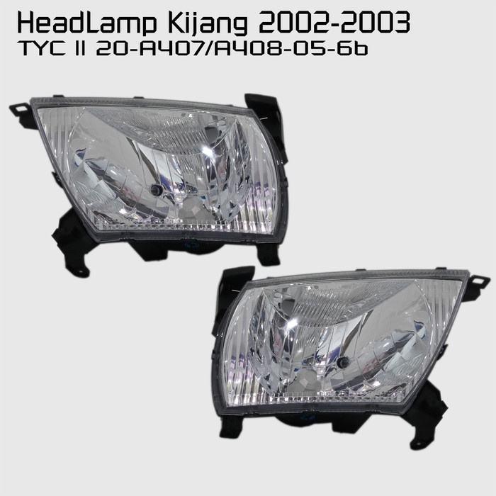 [Original] Headlamp/Lampu Depan Kijang 2002 - 2003 Tyc Diskon