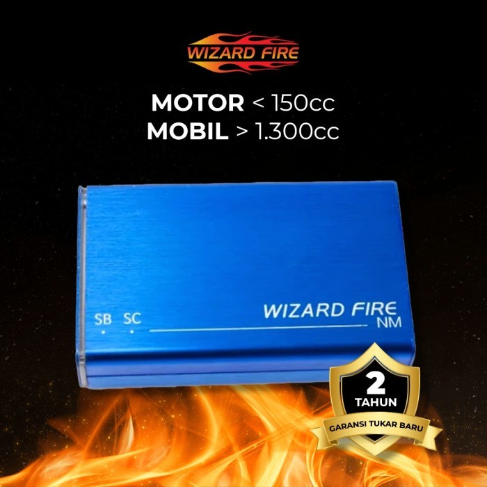 [Original] Wizard Fire Stabilizer Aki Mobil Lcgc Terbaru