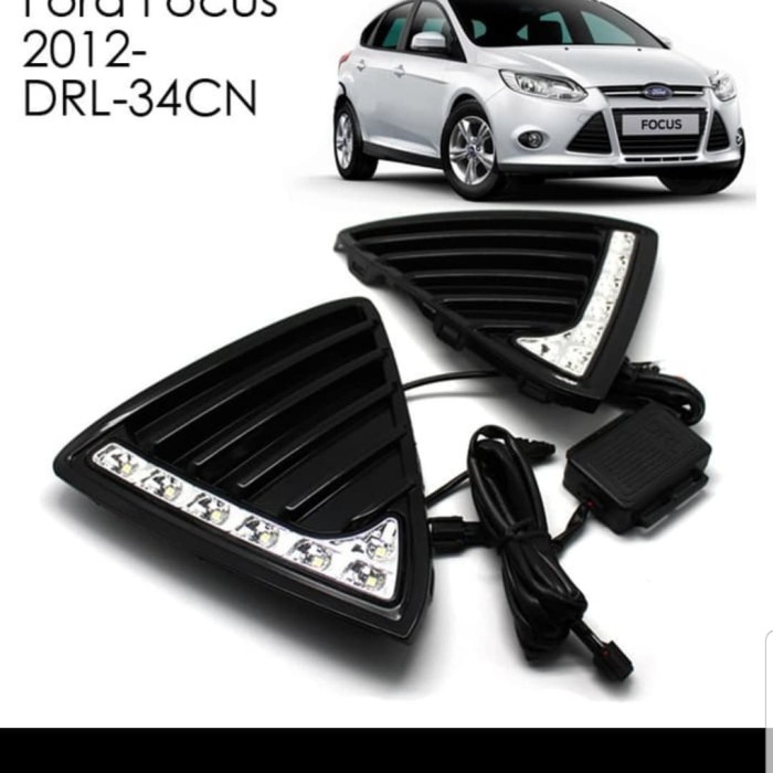 [Original] Lampu Drl Fog Lamp Ford Focus 2012 Led Putih Berkualitas