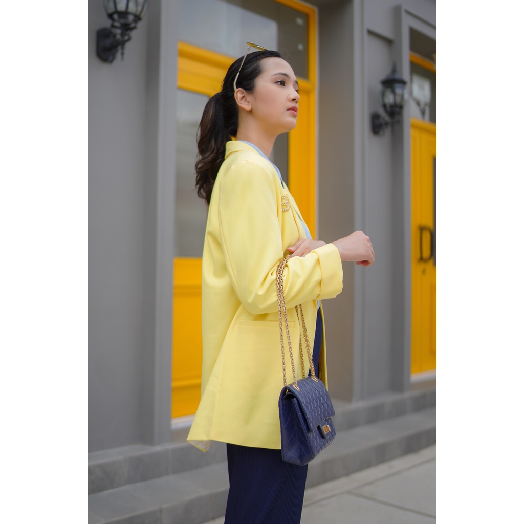 Benang Jarum - Yellow Leia Blazer