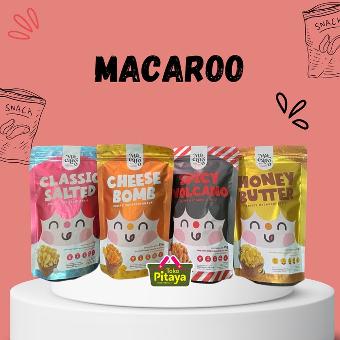 

Ready...Ready...Ready...] Macaroo Snack / Crispy Macaroni Snaack 85 gr