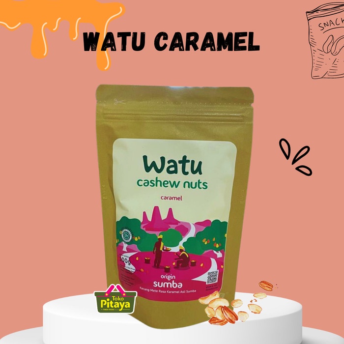 

*#*#*#] Watu Cashew Nuts Caramel Kacang Mete Asli Sumba 100 gr