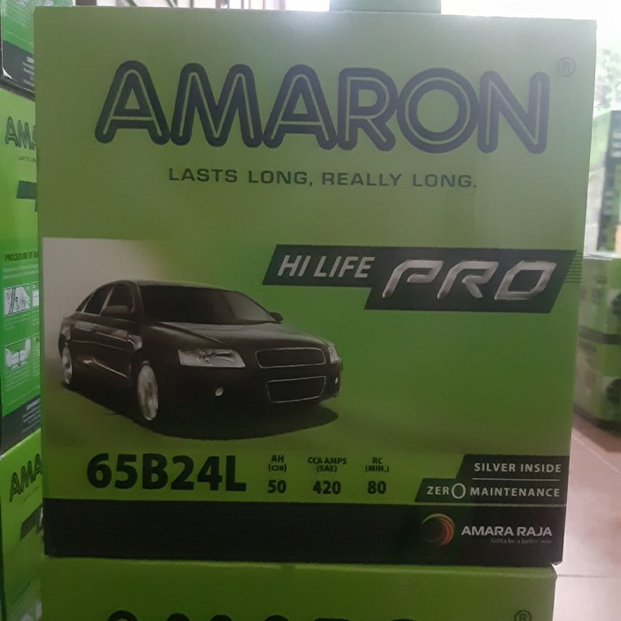 [Original] Amaron Hi Life Pro 65B24L Diskon
