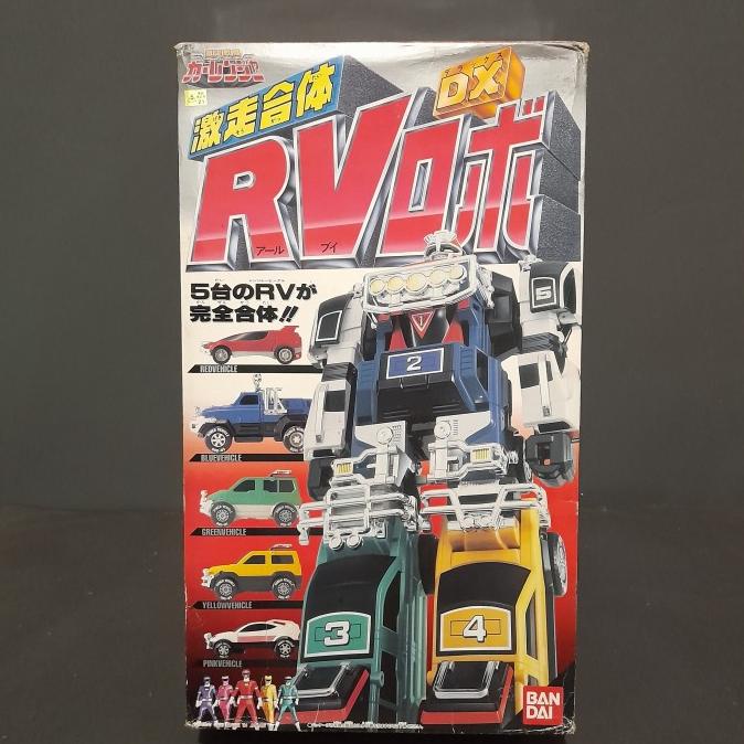[BDR] DX RV ROBO MEGAZORD CARRANGER BANDAI JAPAN ROBOT VINTAGE JADUL
