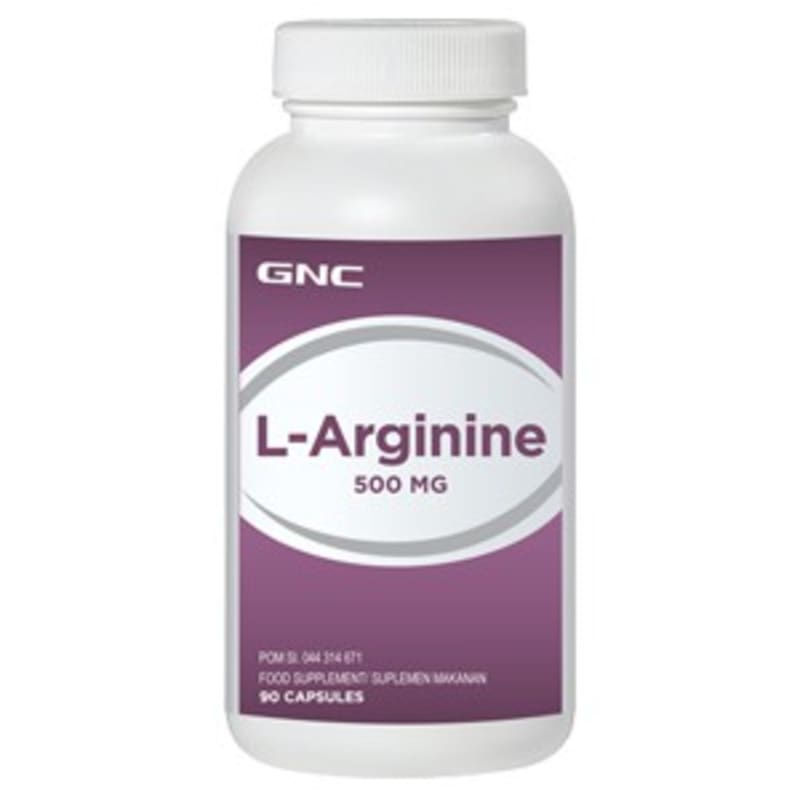 GNC L-Arginine 500 - 90 Kapsul (163924) SUPLEMEN