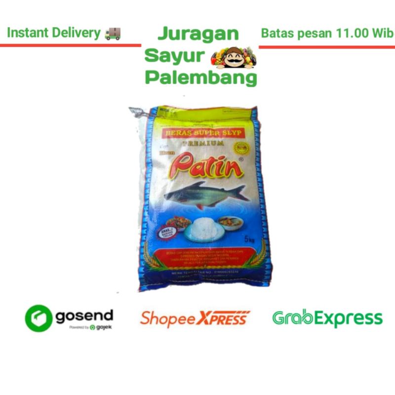 

Beras Patin 5 Kg - Juragan Sayur Palembang