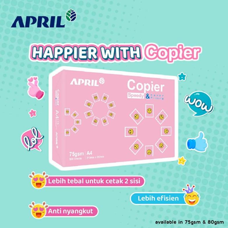 

Terbaru! KERTAS F4 75 GRAM APRIL Copier Paper