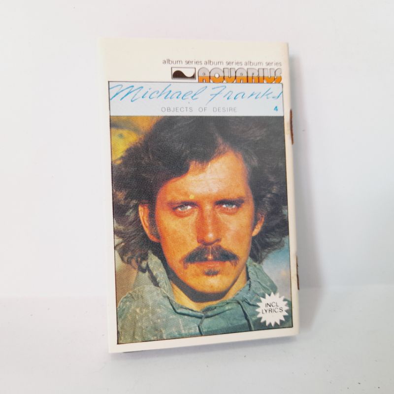 Kaset Michael Franks - Objects Of Desire (Aquarius)