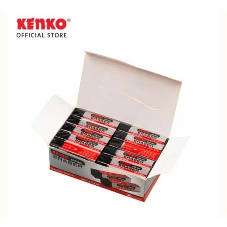 

Hot - Eraser / Penghapus Tanggung Kenko ER - 30L / Hitam (1pak) ~