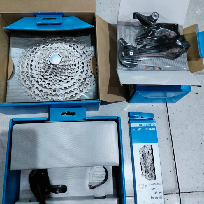 ✨Original Groupset Deore 12 Sped Deore M6100. Groupset Shimano Deore 12S M6100 Terbatas