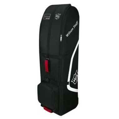 ✨Ori Tas Golf Travel Cover Golf Bag With Wheel Wilson Paded Black Limited