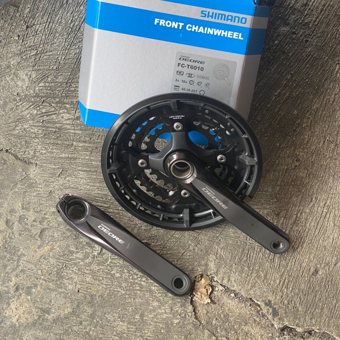 ✨Ready Crank Shimano Deore Fc-T6010 3X 10Speed Diskon