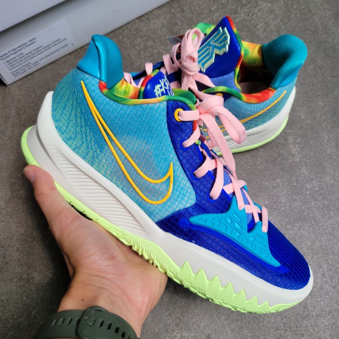 ✨Ori Kyrie 4 Low Keep Sue Fresh Dynasty  5 Spongebob Patrick Squidward Terbaru