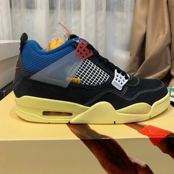 ✨Ori Jordan 4 Union Off Noir Original Diskon