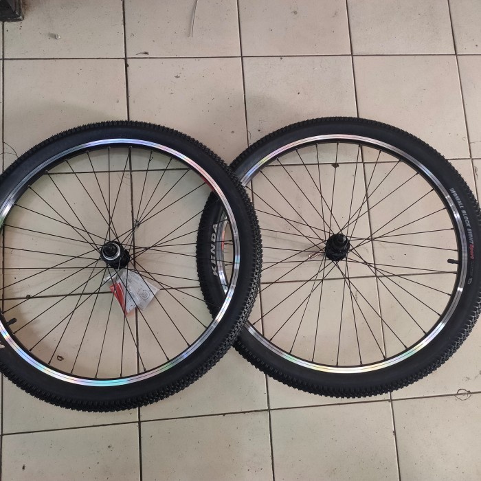 ✨Ori Wheelset 26 Araya Tm620 Sepeda Mtb Federal Vintage Berkualitas