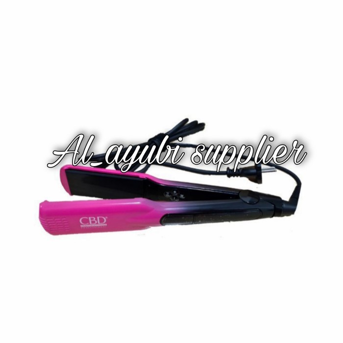 ✨New Ori Cbd Catok Ombre Special Edition Hair Iron Ceramic Coaning Plate Diskon
