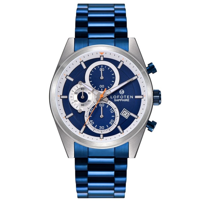 ✨Sale Lofoten 6519Mblu - Jam Tangan Pria Original - Sapphire Blue Terbaru