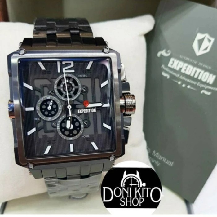 ✨Sale Expedition Original E6618 / E 6618 - Jam Tangan Pria Original - New Terbatas
