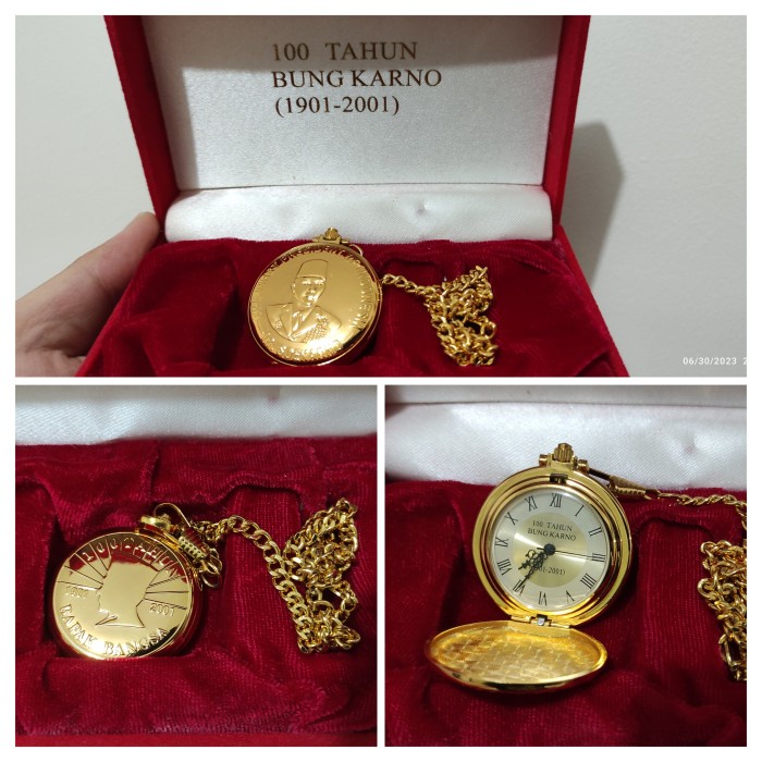 ✨Sale Jam Saku 100 Tahun Bung Karno 1901-2001 Terbaru