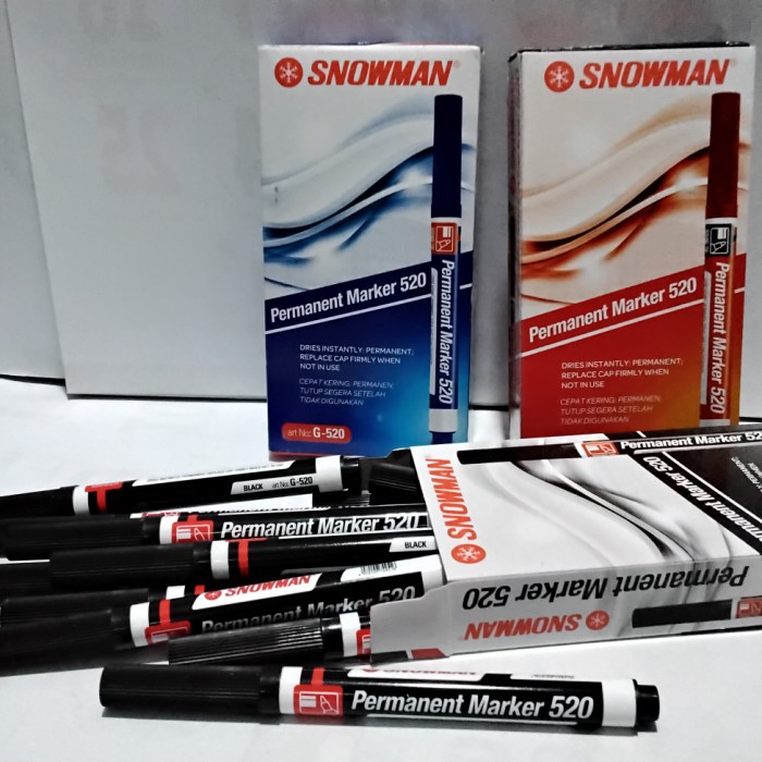 

}}}}}}] Spidol PermanentMarker 520