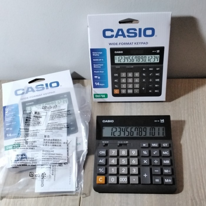 

:::::::] Calculator Casio DH-14-BK155