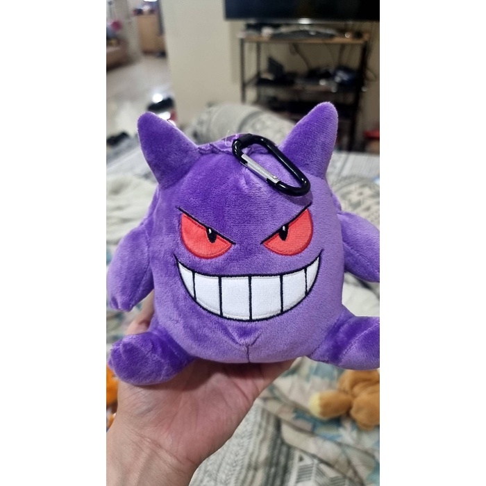 ✅Sale Gengar Plush Pokemon Keychain Original Pokemon Center Japan Diskon