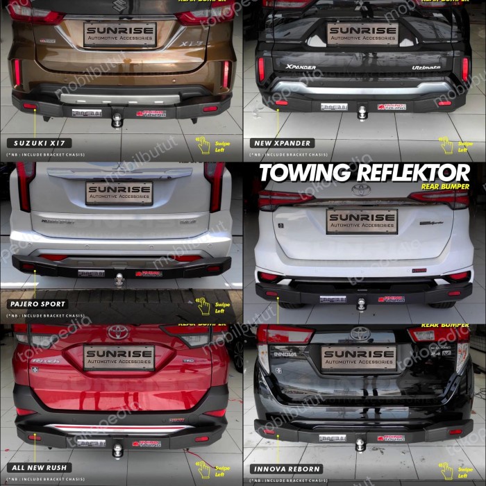 ✅Ready Towing Bar Bumper Belakang Xpander Ultimate Xpander Cross 2017-2023 Terbaru