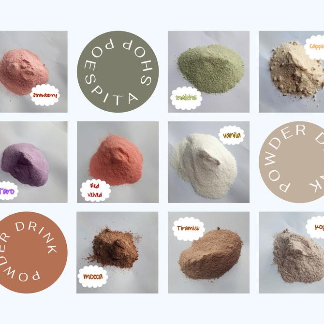 

@#@#@#] [100 gr] powder drink/bubuk minuman/serbuk minuman aneka rasa