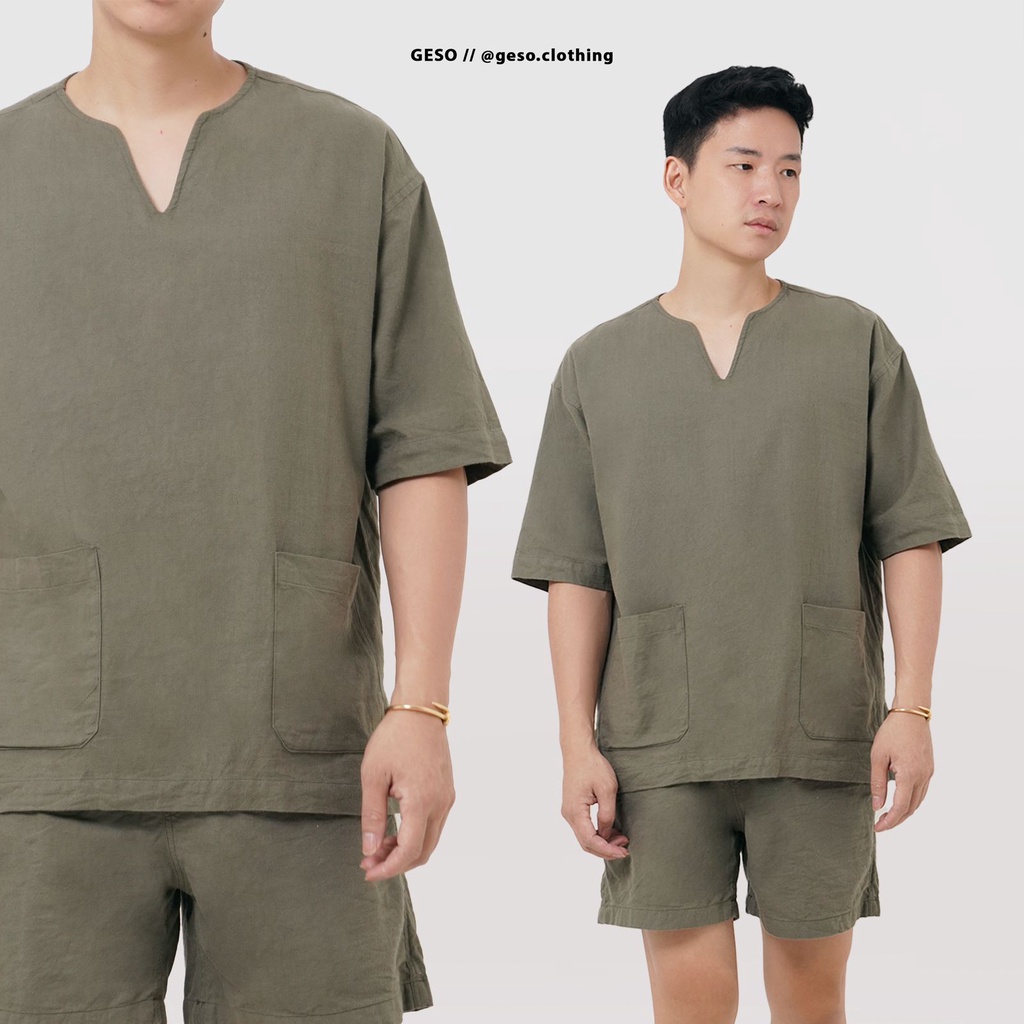 Geso - Kemeja dan Celana Linen