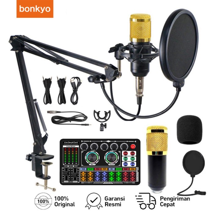 bonkyo BM800 Mikrofon Kondensor